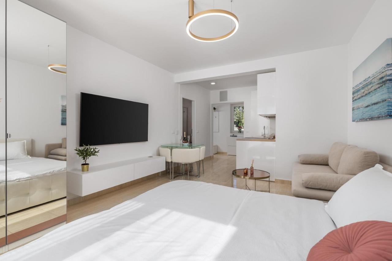 Luxury Studio Apartment Honeymoon Selce Exteriör bild